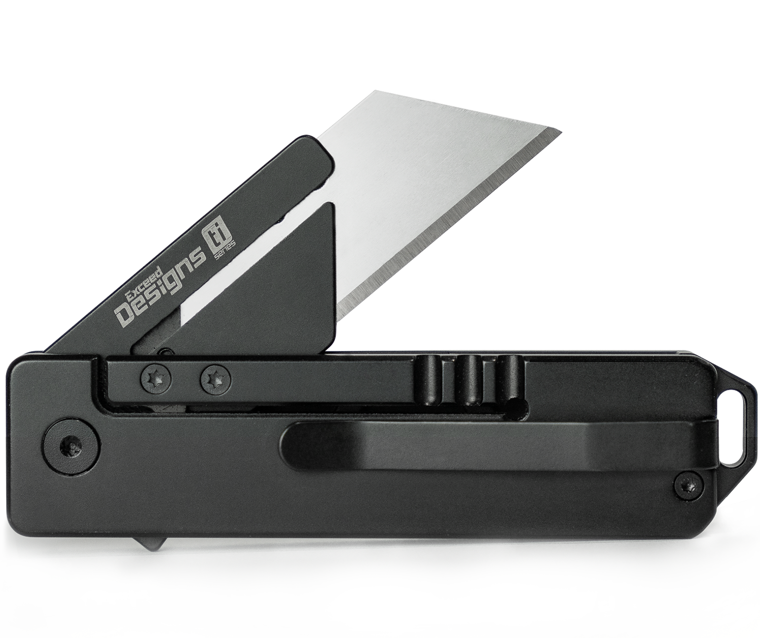 TiRant® RAZOR V3 Utility Knife (50/50 Jet-Black or Stonewashed + USA FLAG Edition) — Sold Out For 30-60 Days - Image 3