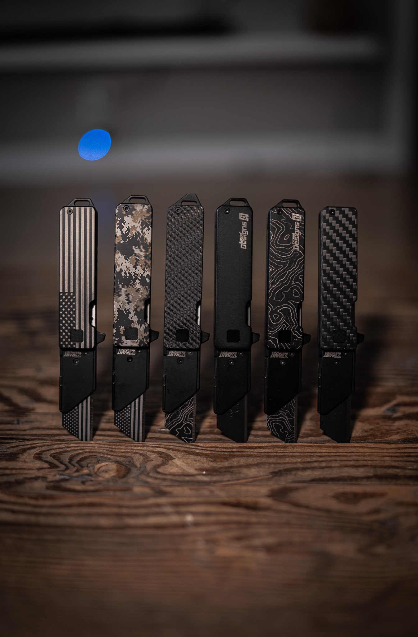 Jet-Black PVD 6AL-4V Titanium DIGITAL CAMO ANO RH Handle Scale (TiRant® RAZOR V3) Custom Laser In USA - Image 3