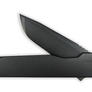 AVAIR M390 Framelock Folding Knife (Micro-Slash Jet-Black PVD 6AL-4V Titanium)