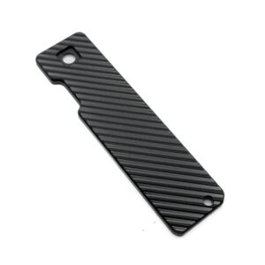 6AL-4V Titanium SLASH Edition RH Handle Scale (TiRant® RAZOR V3)
