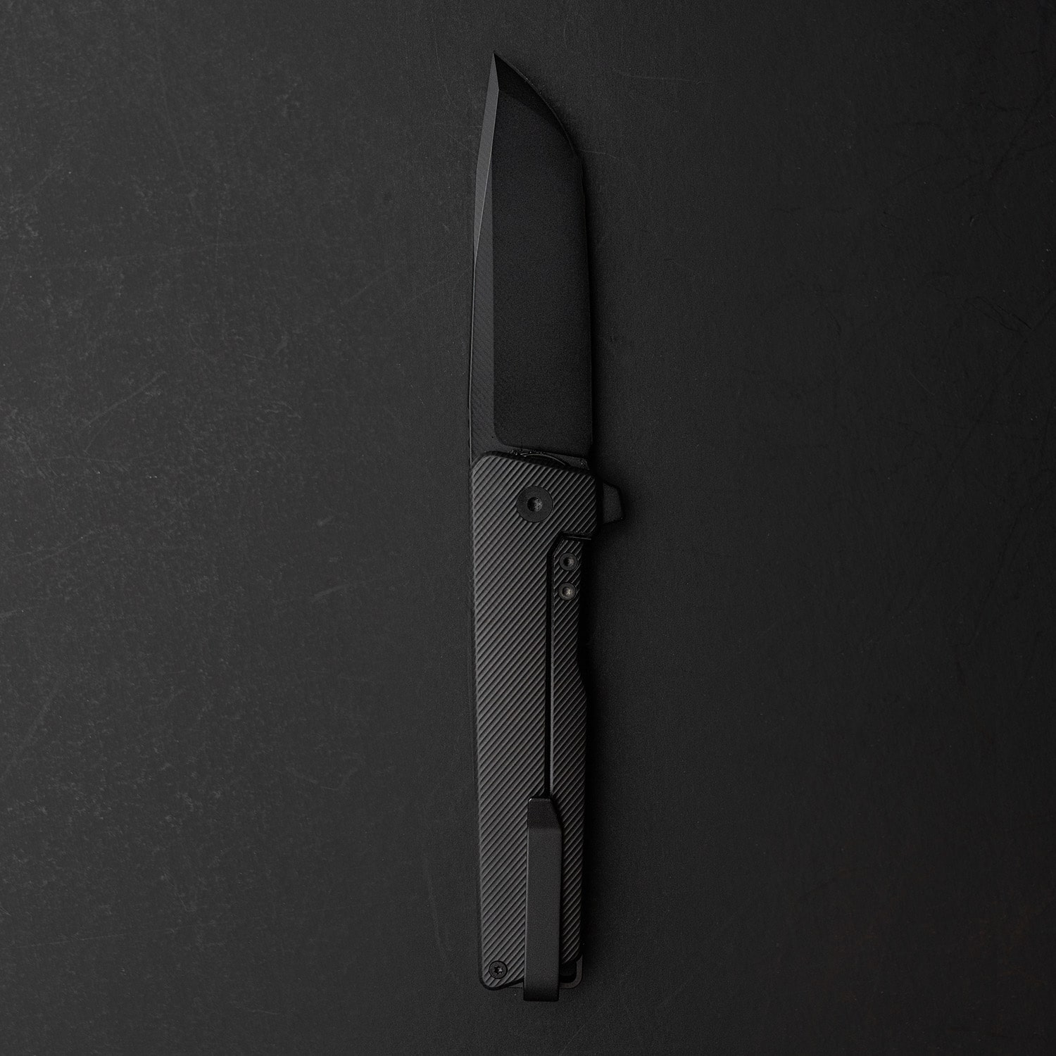 AVAIR M390 Framelock Folding Knife (Jet-Black PVD 6AL-4V Titanium) - Image 15