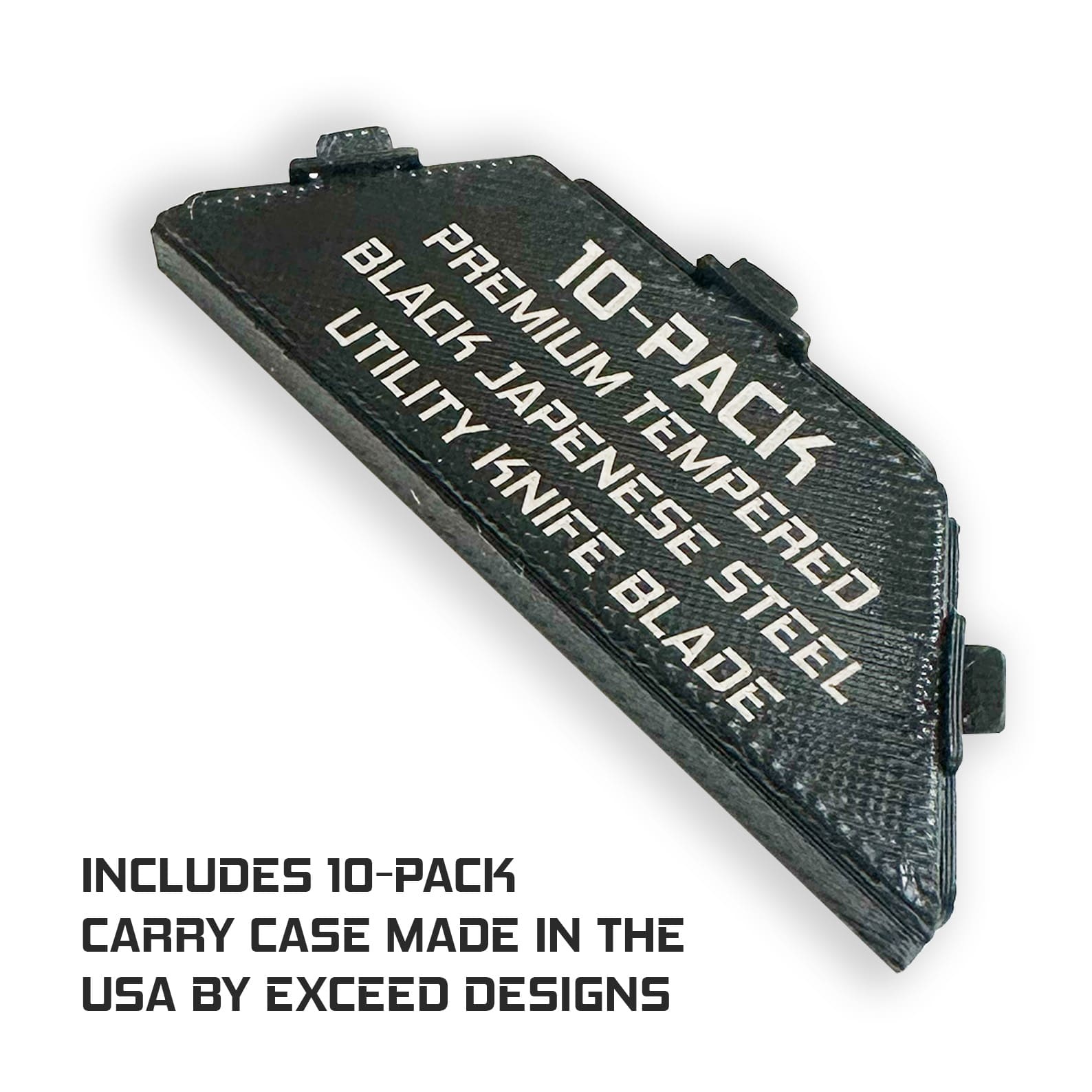 Black CASCADIA Topo Map Razor Blades Tajima V-REX II Premium Tempered Utility Knife Blades (5-Pack or 10-Pack) - Image 8