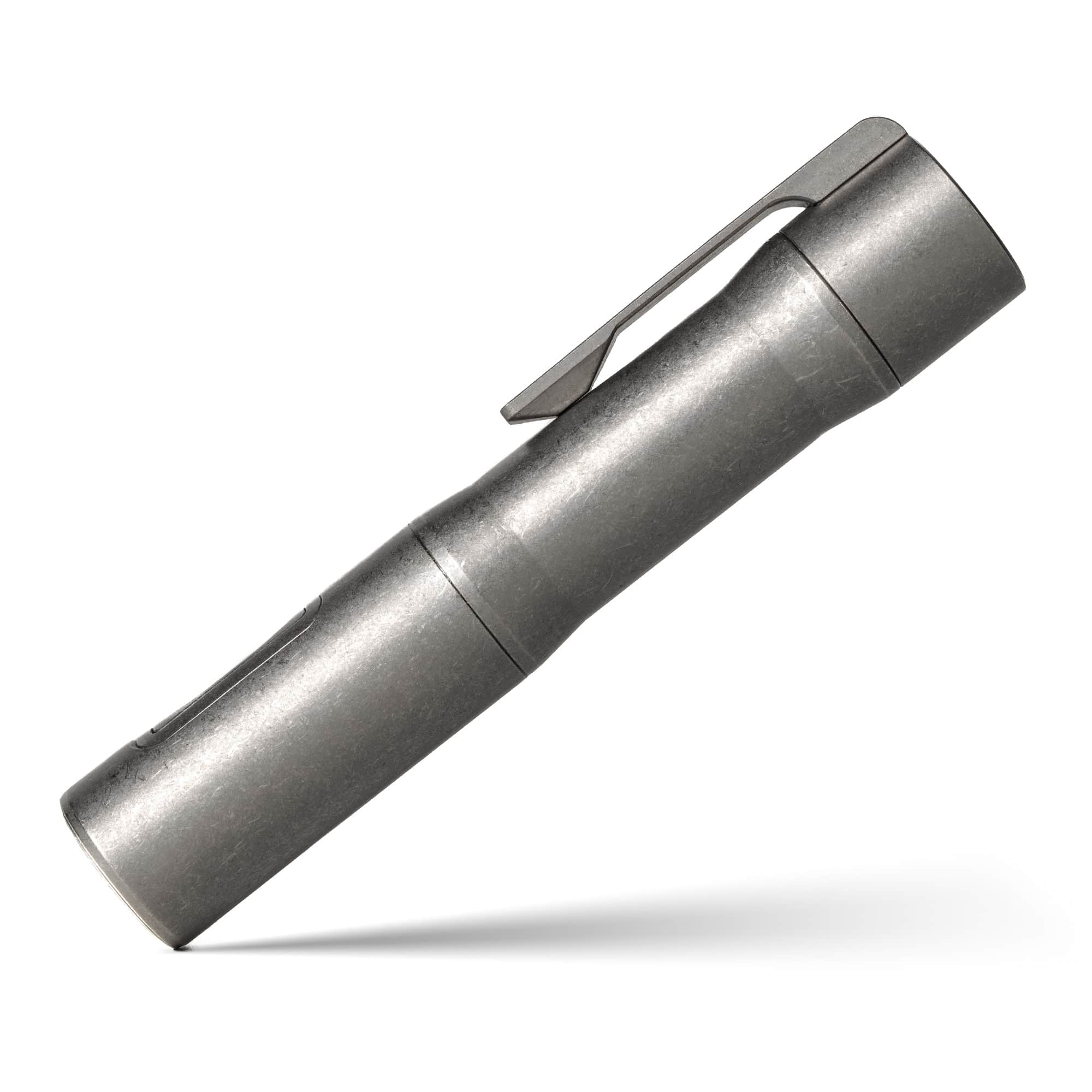 RAMPANTâ„¢ R4 EDC Flashlight (Stonewashed 6AL-4V Titanium + Copper Pill) 1200+ LUMENS Nichia 519A (Now In 4000K) - Image 5