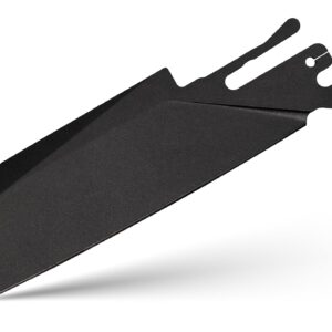 TiRant ULTRA HotSwap™ Sheepsfoot Blade Replacement (Jet-Black D2 Tempered HRC 61+)