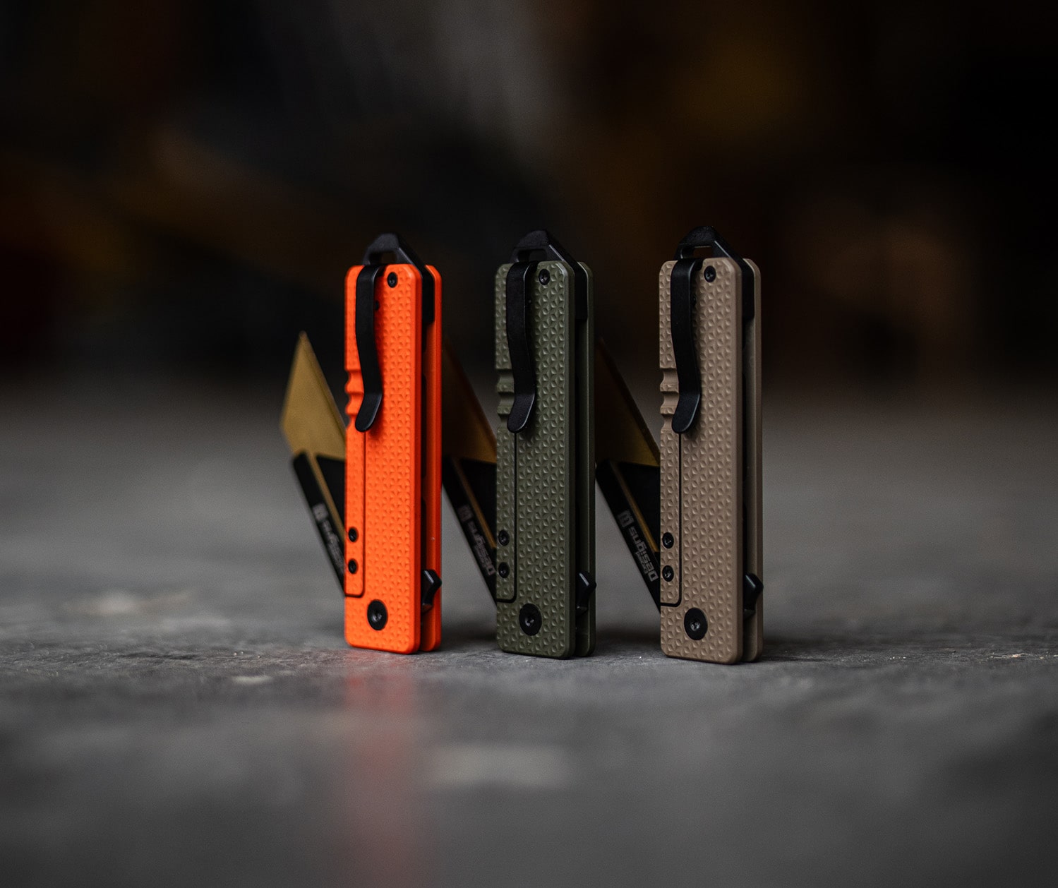 (SOLD OUT) TiRant® RAZOR V3 Utility Knife (CERAKOTE 6AL-4V Titanium) Dual APEX WORKS (Limited-Edition Drop) - Image 4
