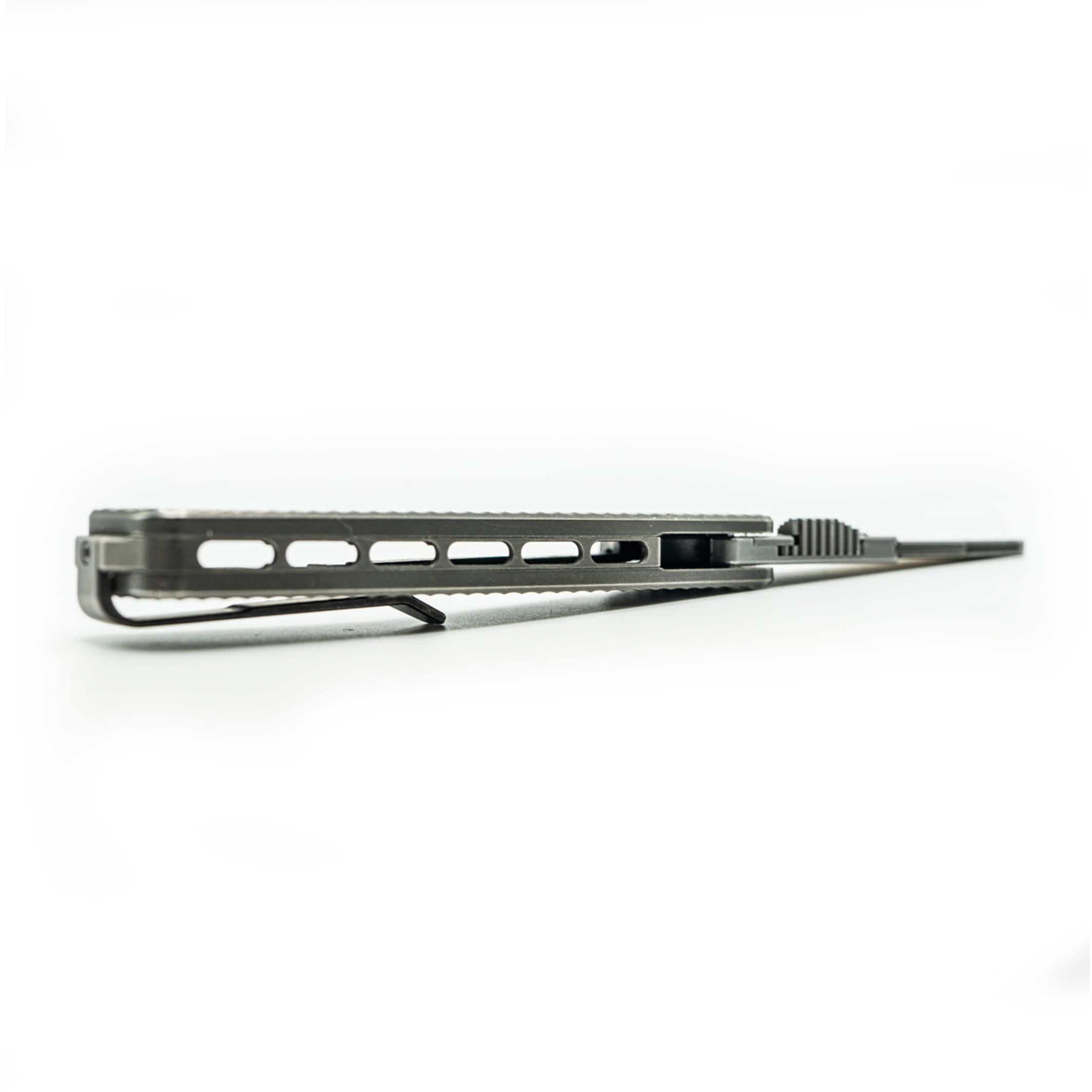 TiRant ULTRA Full-Length SKELETON MILLED 'Integral-Like' Back Spacer (Stonewashed or Color ANO 6AL-4V Titanium) - Image 9