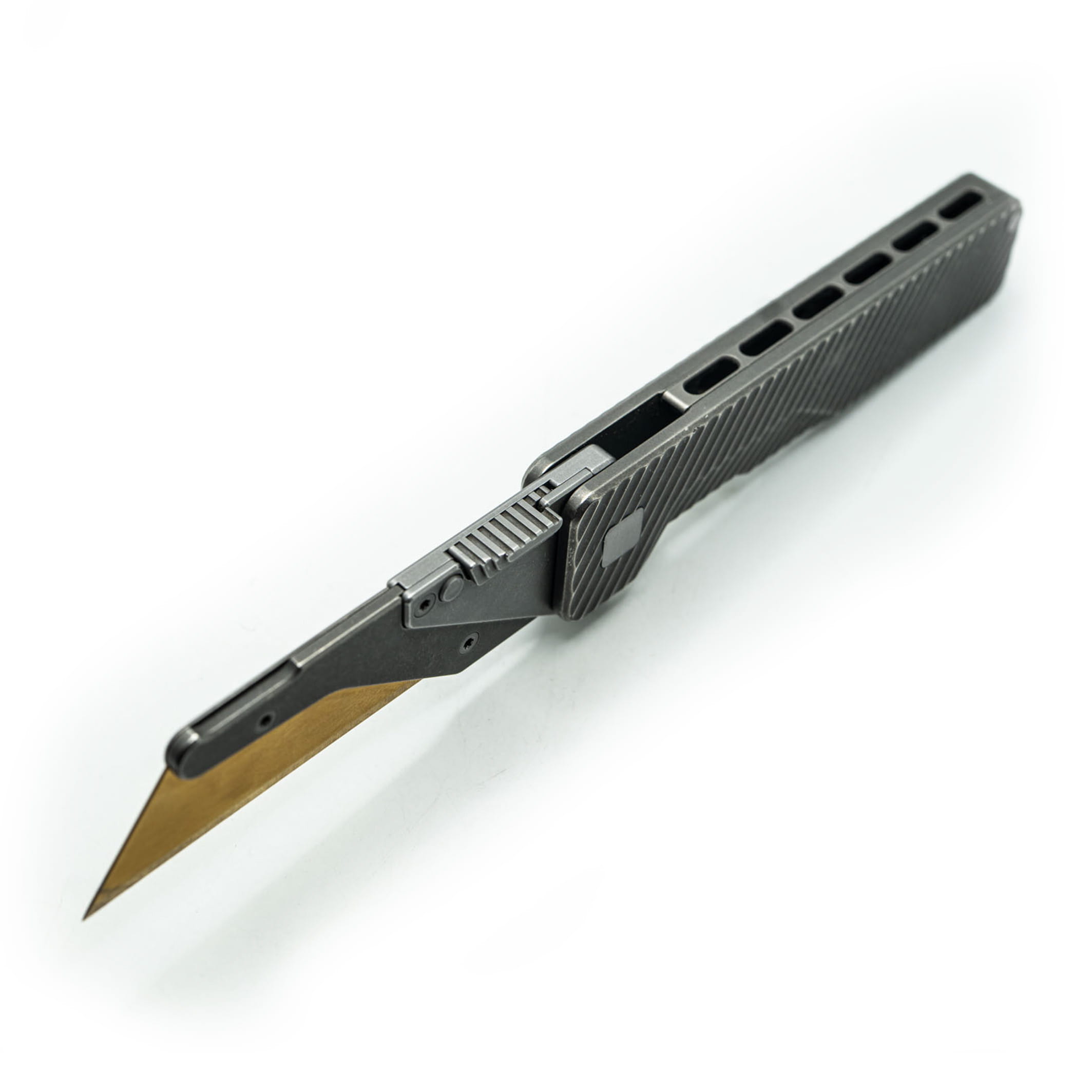 TiRant ULTRA Full-Length SKELETON MILLED 'Integral-Like' Back Spacer (Stonewashed or Color ANO 6AL-4V Titanium) - Image 10