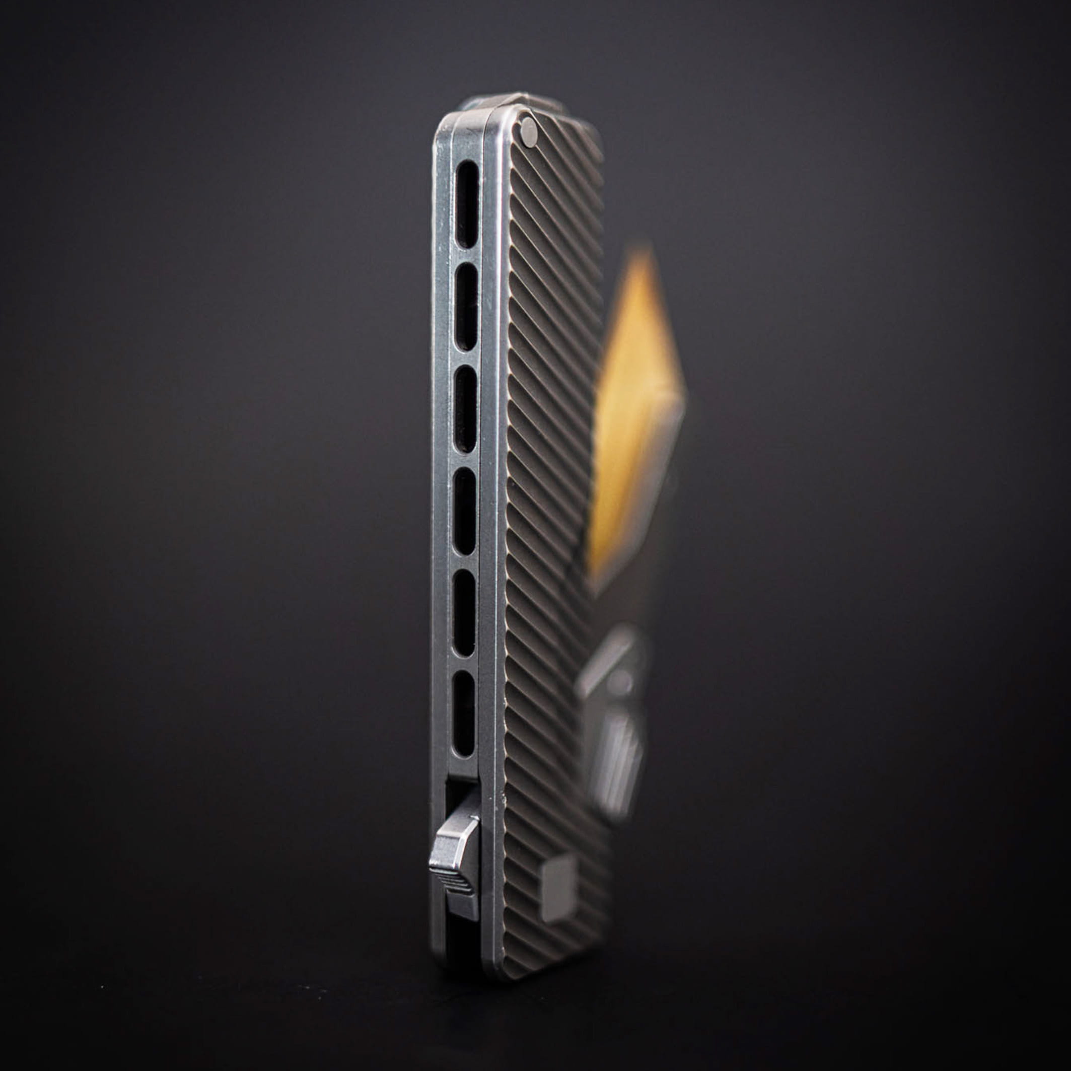 TiRant ULTRA Full-Length SKELETON MILLED 'Integral-Like' Back Spacer (Stonewashed or Color ANO 6AL-4V Titanium) - Image 8